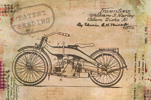 Harley Davidson patent application
