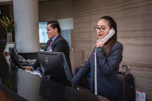 Hotel receptionists