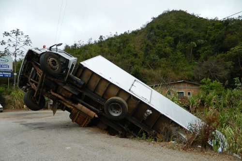 Truck accident