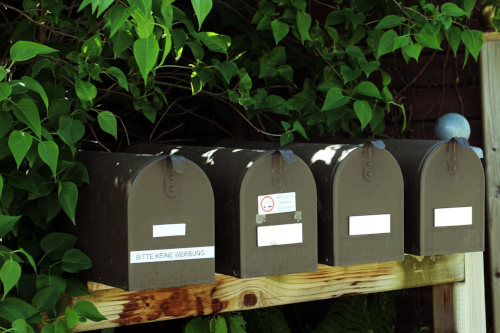Direct mail mailboxes
