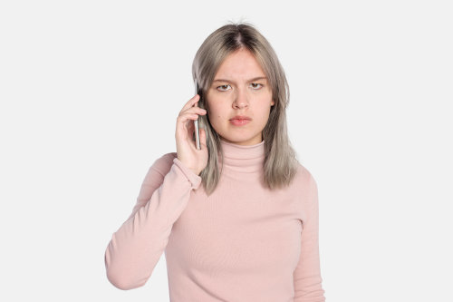 Annoyed customer