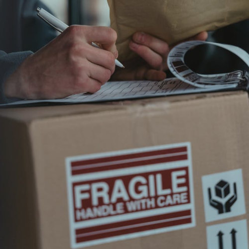 Fragile item shipping