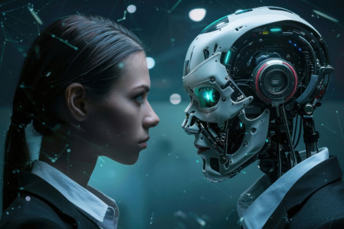 Tech woman vs. AI