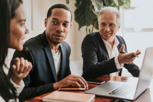Business IT strategic meeting
