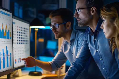 Discussing marketing strategy