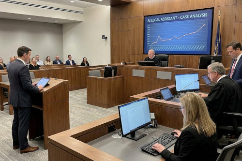 AI uses in courtrooms