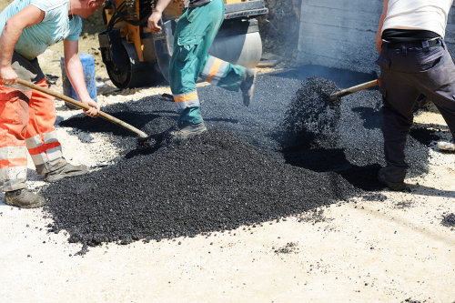 Driveway paving business