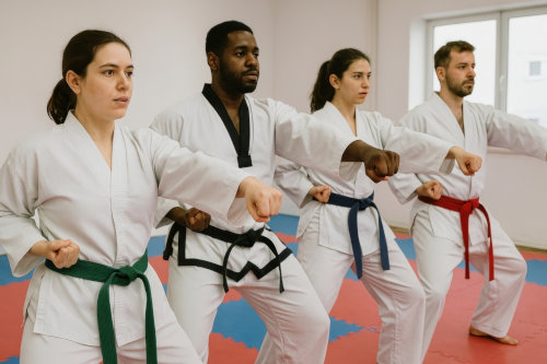 Martial arts class